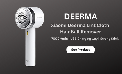 Deerma lint cloth hair ball remover - Online shopping site in Dubai - Papeeno