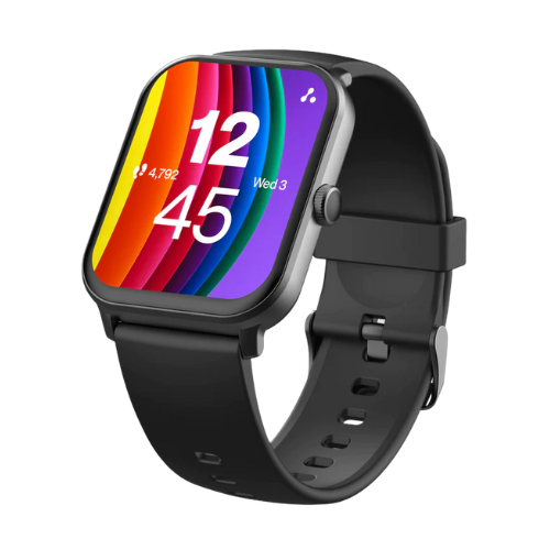 Ambrane Wise Eon Pro1.85" lucid display with BT calling Smartwatch